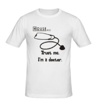 Мужская футболка House MD: Trust me