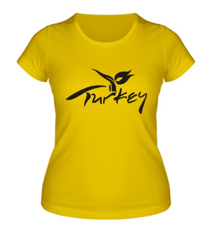 Женская футболка Turkey