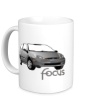 Керамическая кружка «Ford Focus» - Фото 1