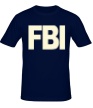 Мужская футболка «FBI Glow» - Фото 1