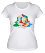 Женская футболка «Кубик рубика» - Фото 1