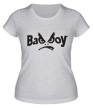 Женская футболка «Bad Boy Smile» - Фото 1