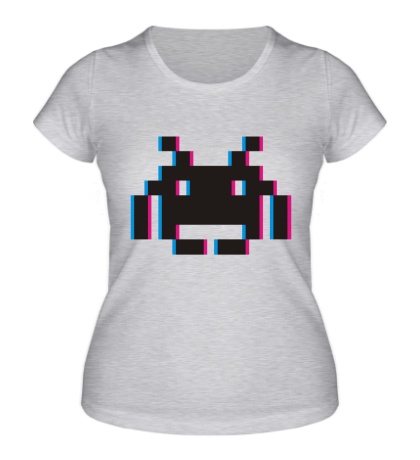 Женская футболка Стерео пиксель