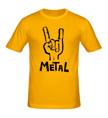 Мужская футболка «Metal Forever»