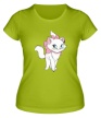 Женская футболка «Коты аристократы» - Фото 1