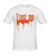 Мужская футболка Trust me