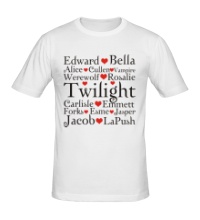 Мужская футболка Twilight Love