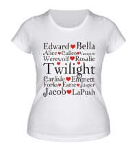 Женская футболка Twilight Love