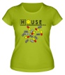 Женская футболка «House MD: Smile Pills» - Фото 1
