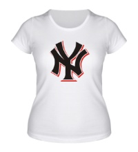 Женская футболка Нью-Йорк Янкиз