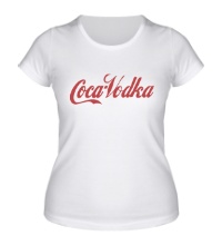 Женская футболка Coca-Vodka