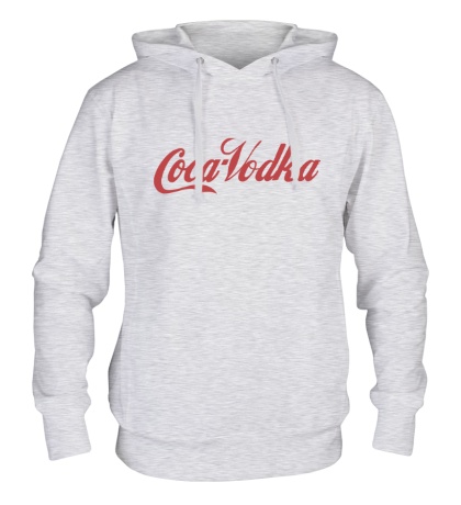 Толстовка с капюшоном «Coca-Vodka»