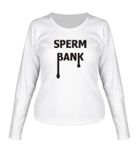 Женский лонгслив Sperm Bank