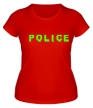 Женская футболка «Police Glow» - Фото 1