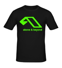 Мужская футболка Above & Beyond Logo Glow