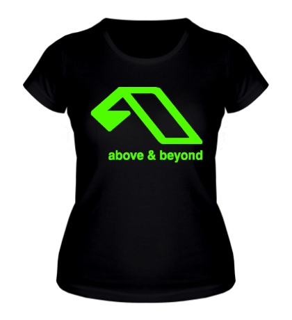 Женская футболка Above & Beyond Logo Glow