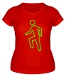 Женская футболка «LMFAO Man Glow» - Фото 1