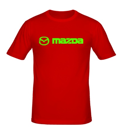 Мужская футболка «Mazda Line Glow»