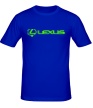 Мужская футболка «Lexus Line Glow» - Фото 1