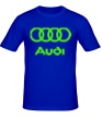 Мужская футболка «Audi Glow» - Фото 1