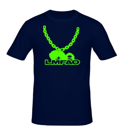Мужская футболка LMFAO Chain Glow