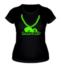 Женская футболка LMFAO Chain Glow