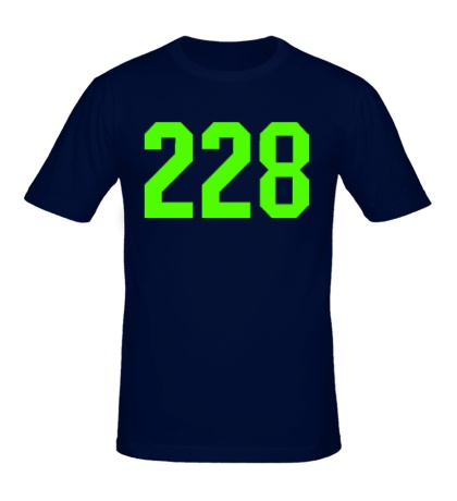 Мужская футболка 228, свет