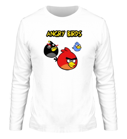 Мужской лонгслив «Angry Birds Wars»