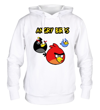Толстовка с капюшоном Angry Birds Wars