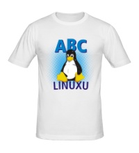 Мужская футболка ABC Linuxu