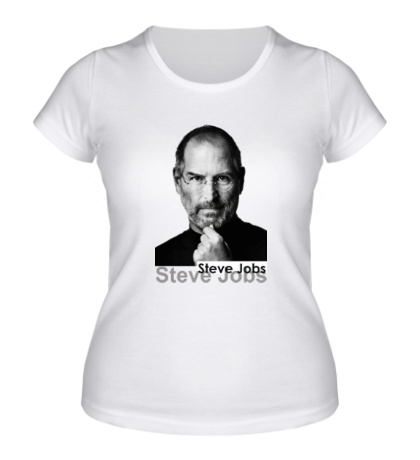 Женская футболка Steve Jobs