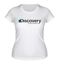 Женская футболка Discovery channel