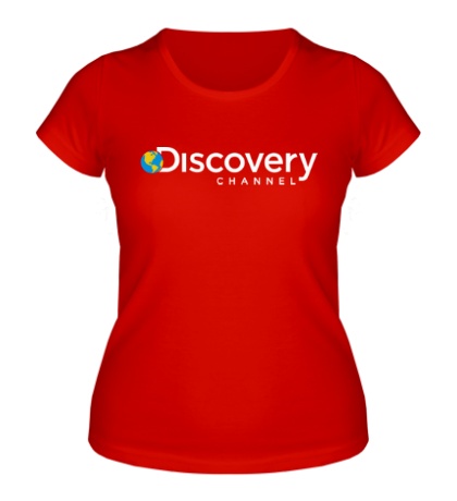 Женская футболка Discovery channel