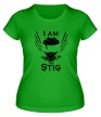 Женская футболка «I am the Stig» - Фото 1