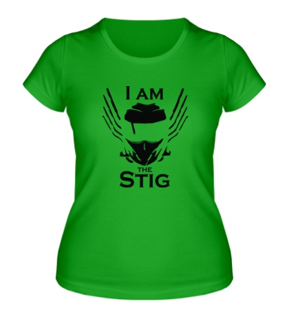 Женская футболка «I am the Stig»