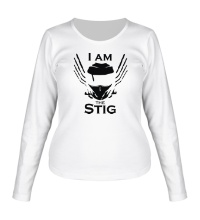 Женский лонгслив I am the Stig