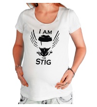 Футболка для беременной I am the Stig