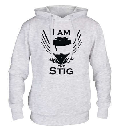 Толстовка с капюшоном I am the Stig