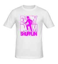 Мужская футболка Im Shufflin Violet