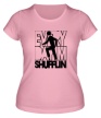 Женская футболка «Im Shufflin Violet» - Фото 1