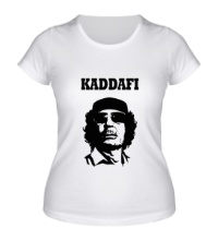 Женская футболка Muammar Kaddafi