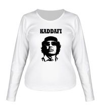 Женский лонгслив Muammar Kaddafi