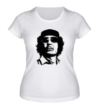 Женская футболка Муаммар Каддафи