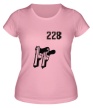 Женская футболка «Ноггано, два ствола» - Фото 1
