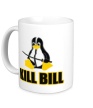 Керамическая кружка «Linux kill Bill» - Фото 1