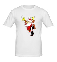 Мужская футболка Весёлый Дед Мороз
