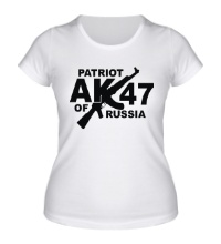 Женская футболка Patriot of Russia
