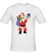 Мужская футболка «Санта Гомер» - Фото 1