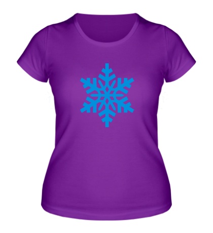 Женская футболка Супер-снежинка
