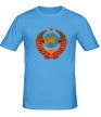 Мужская футболка «Звездный герб СССР» - Фото 1